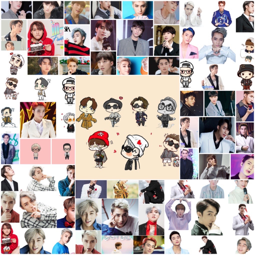 SET 30-60 Sticker Sơn Tùng MTP