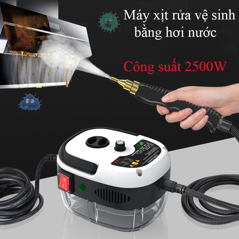 Máy Phun Xịt Rửa Vệ Sinh Hơi Nước Nóng Công Suất 2500W