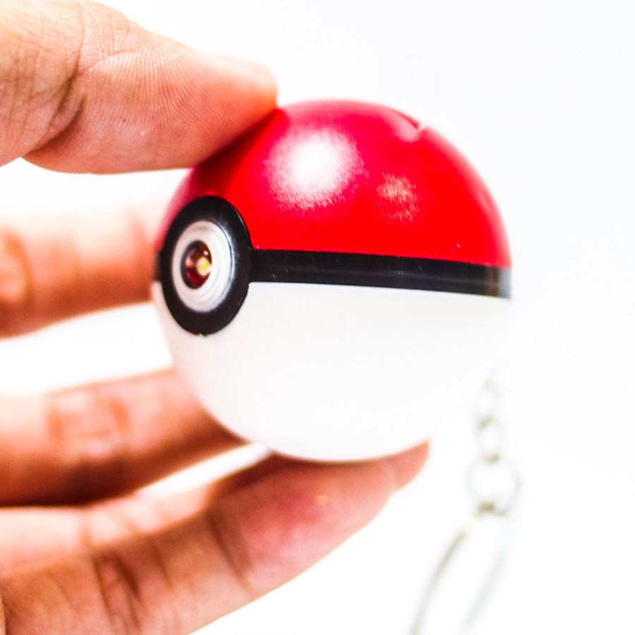 Móc khóa Ball Pokemon có đèn nhạc