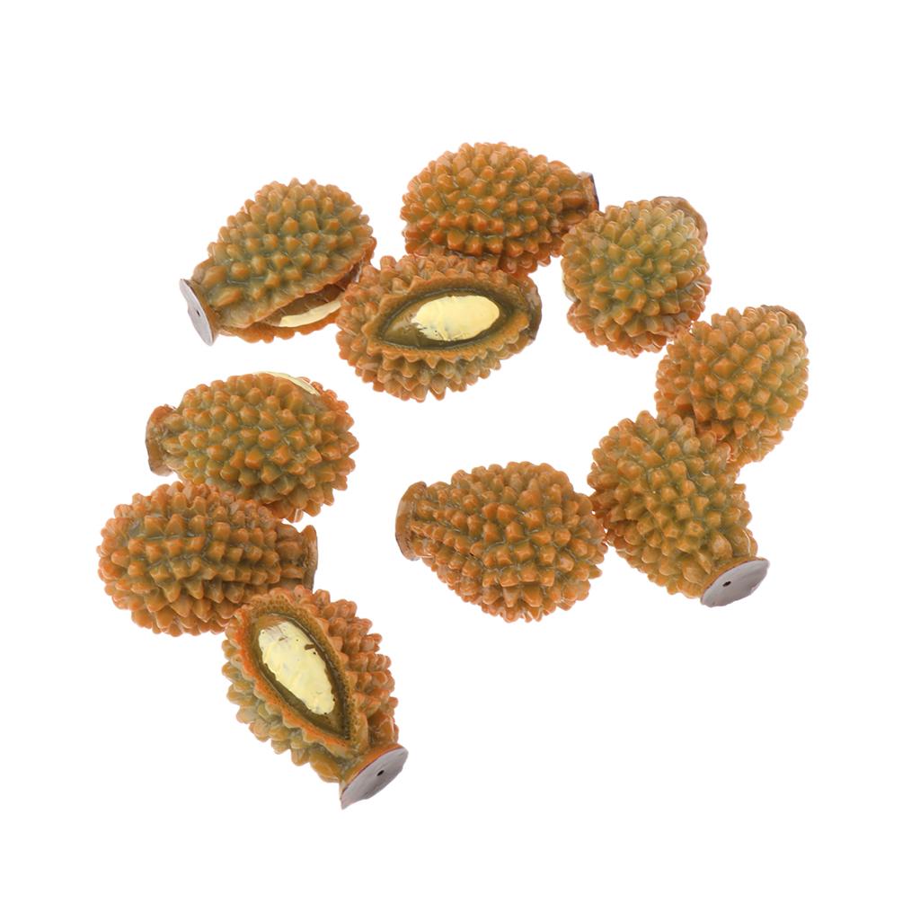 10 Nhà Búp Bê Mini Sầu Riêng 1/12 Nhà Búp Bê Phụ Kiện