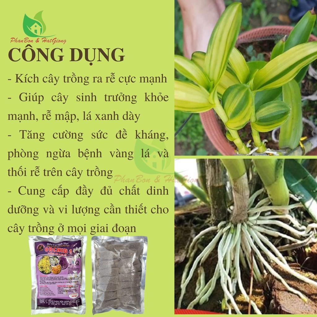 Phân Bón Hoa Lan 1 Phân Bón Túi Lưới Kích Ra Rễ, Ra Chồi - Chuyên Hoa Lan Gói 500g - Shop Phân Bón và Hạt Giống