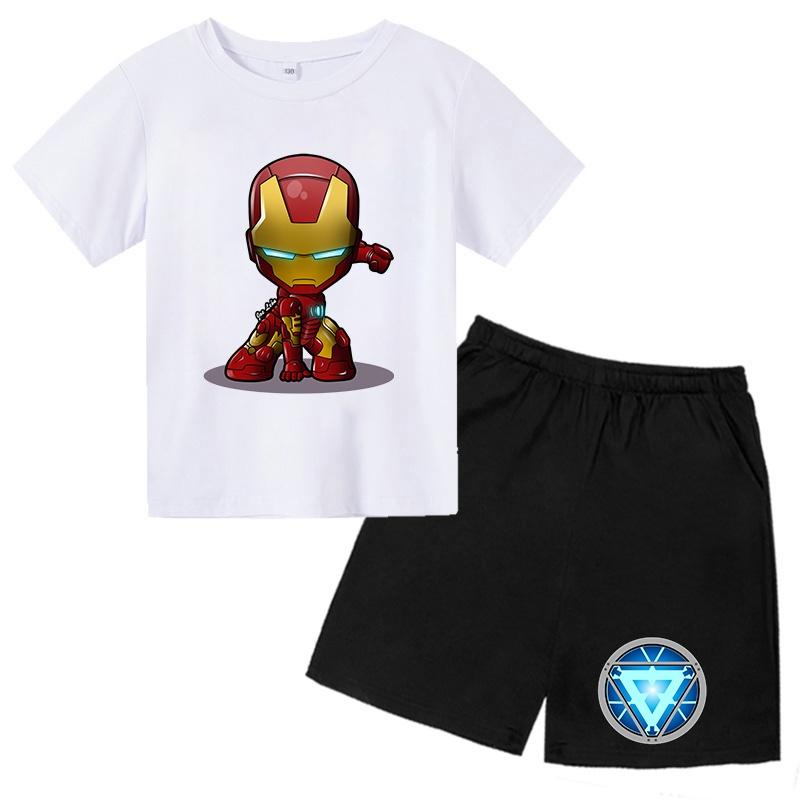 Áo Quần trẻ em người sắt chibi siêu cool , King Cotton
