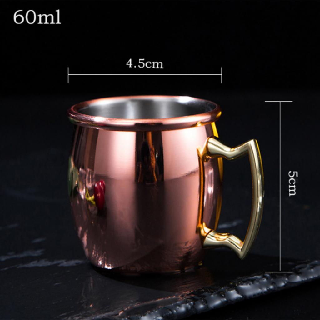 Mini Moscow Cup Beverage Drinking 2 oz Coffee Espresso Cocktail Mug Gifts