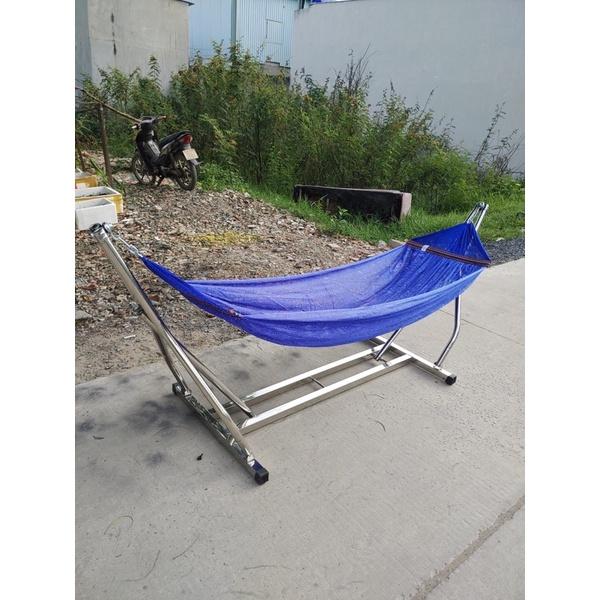 Giá Võng 1984 Inox Cao Cấp Chân Vuông- dày nặng 9kg