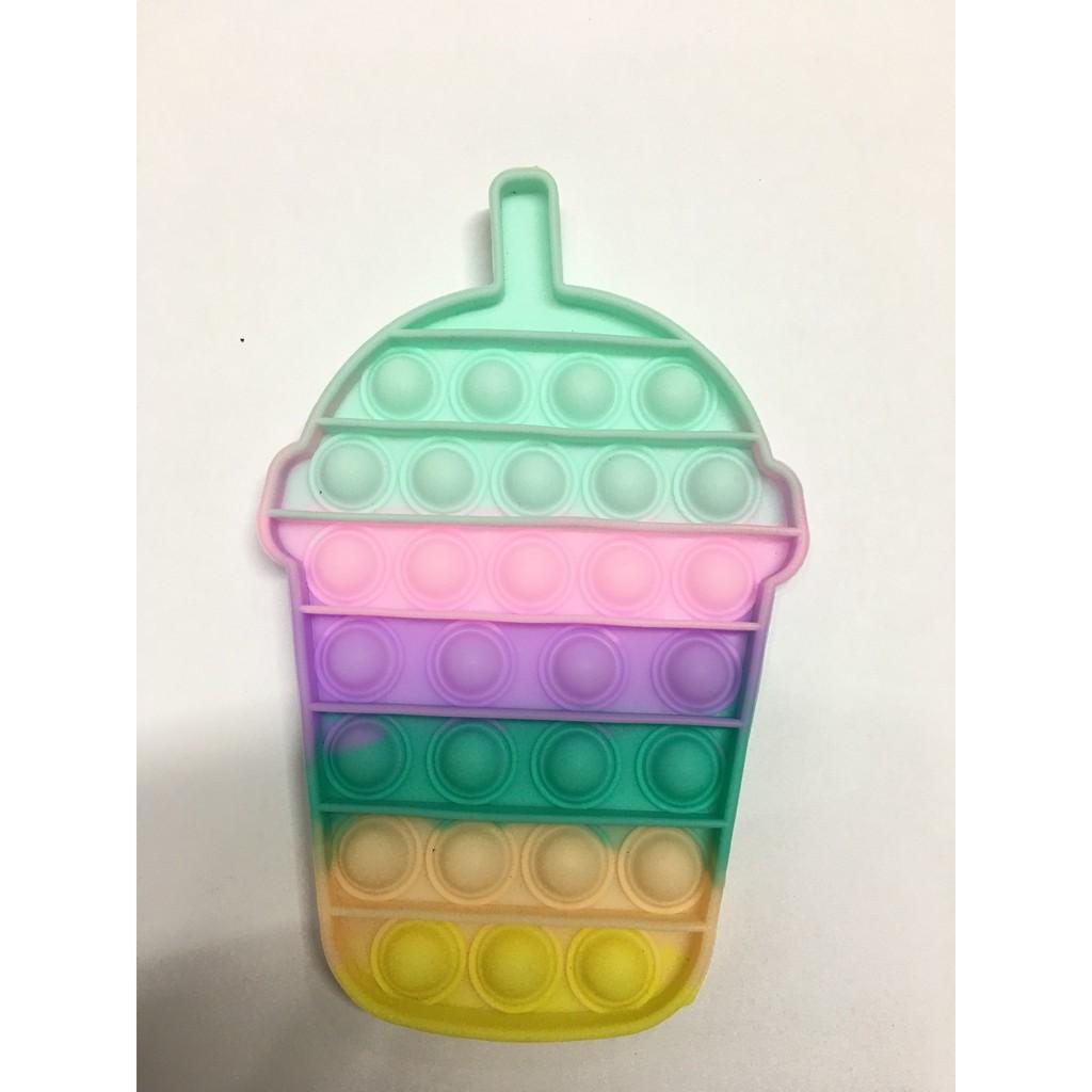 Pop it fidget toy đồ chơi bóp bong bóng pop it tiktok silicon