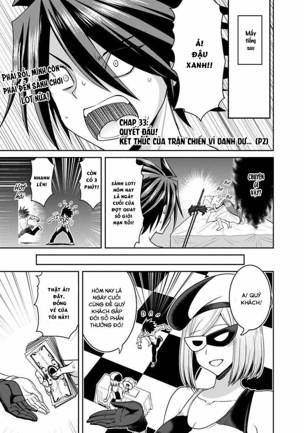 kujibiki tokushou: musou hāremu ken chapter 33 4