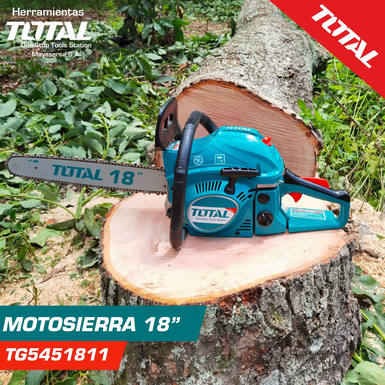 MÁY CƯA XÍCH XĂNG TOTAL TG5451811 - HÀNG CHÍNH HÃNG