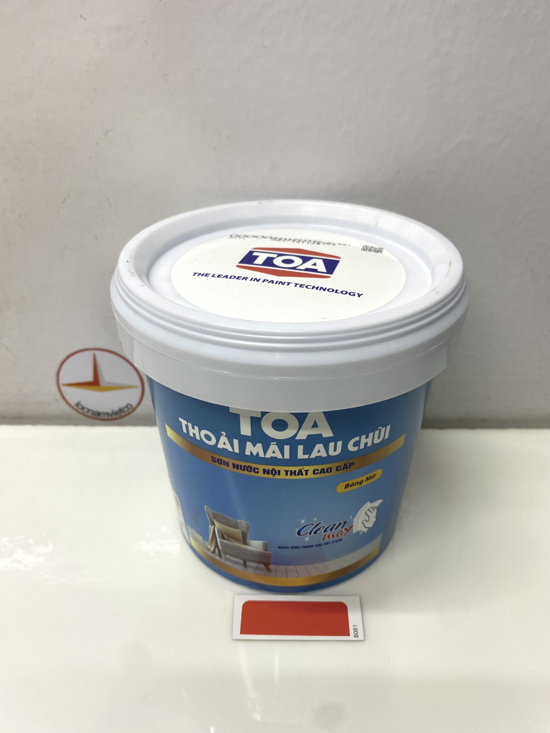 Sơn phào chỉ cho trần nhà Toa thoải mái lau chùi màu D- 8061 _1L