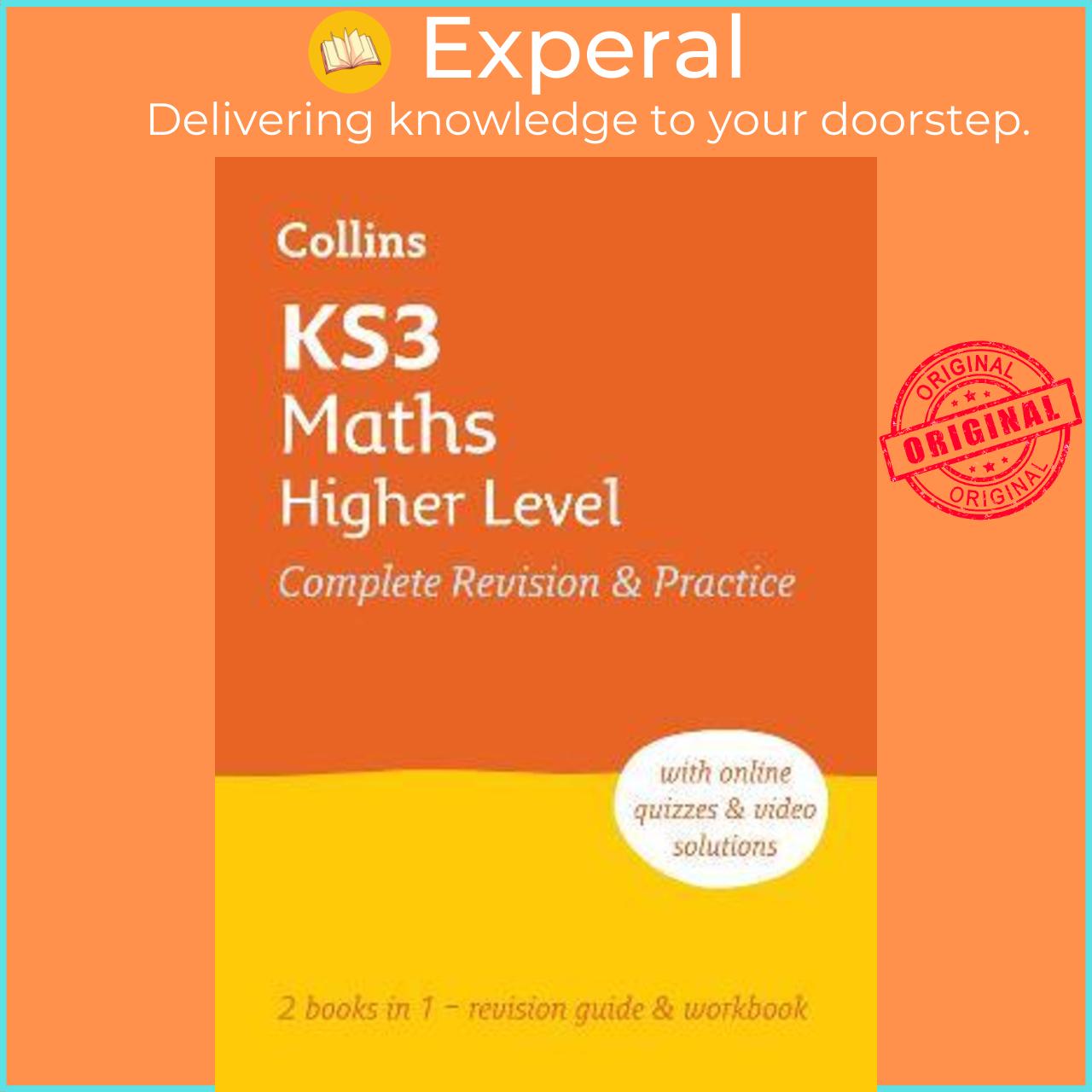 Sách - KS3 Maths Higher Level All-in-One Complete Revision and Practice : Ideal f by Collins KS3 (UK edition, paperback)