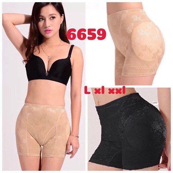Quần Độn Hông và Mông Định Hình Tạo Dáng CHẤT REN THOÁNG MÁT