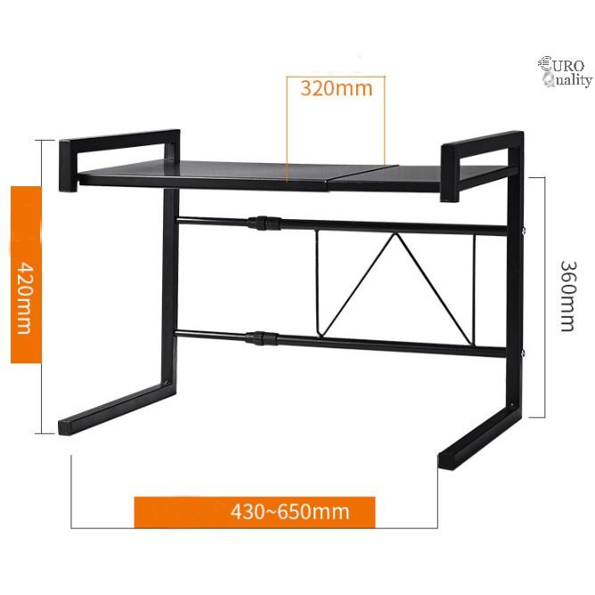 Kệ Bếp Lò Vi Sóng 2 Tầng Tiện Dụng Bằng Thép Siêu Chắc