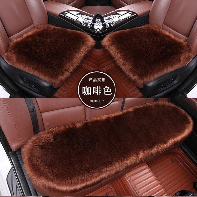 PVN39430 Bộ 3 thảm lông trải ghế xe hơi T2