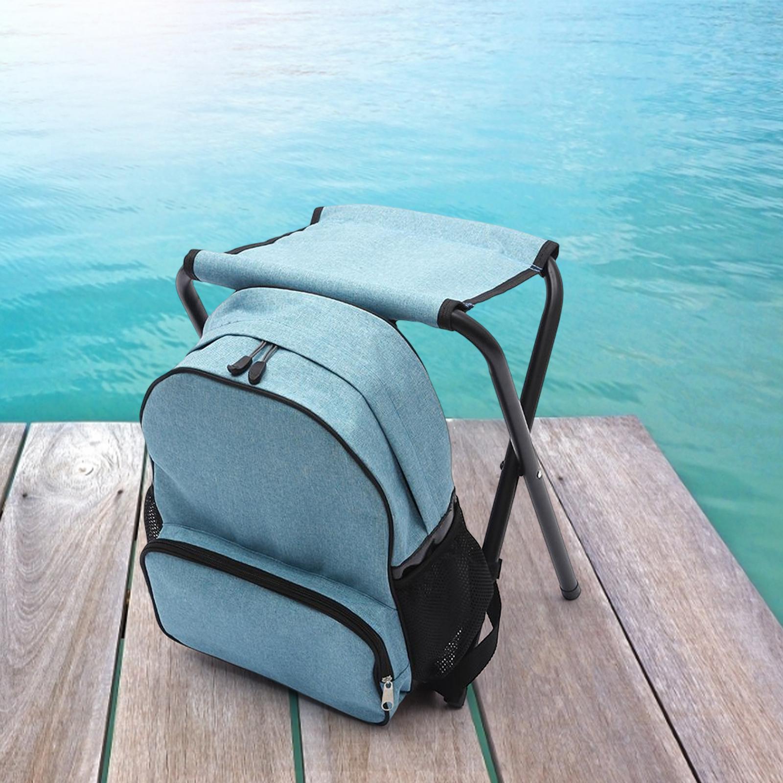 Fishing Seat Chair Portable Folding Stool with Bag for Fishing Hiking