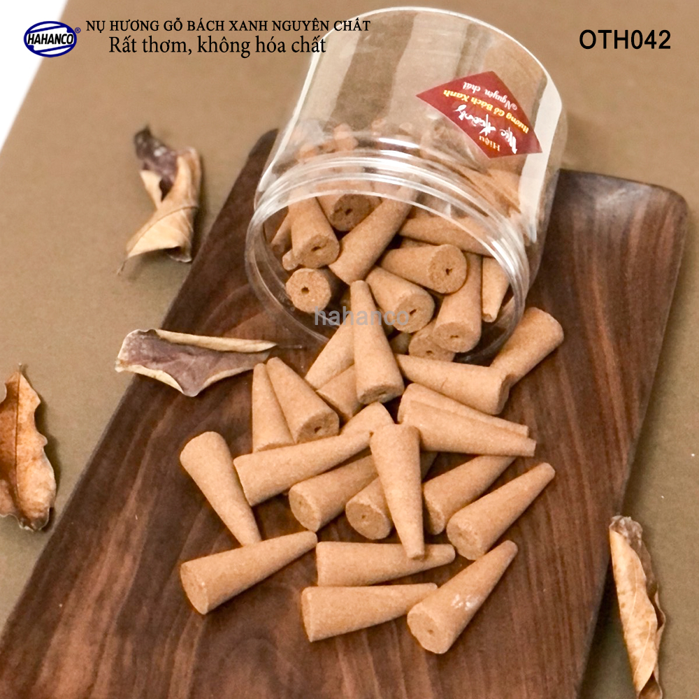 Nhang nụ gỗ Bách Xanh siêu sạch - Tĩnh tâm, an yên Xông trầm phong thủy, nhang tỏa khói ngược - Xua đuổi tà khí tai ương
