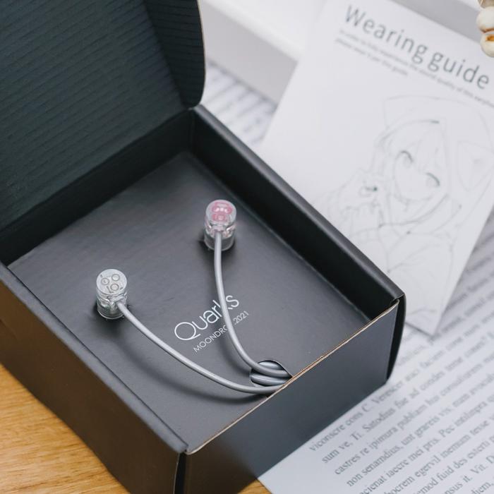 Tai nghe MOONDROP QUARKS có MIC đàm thoại 1 Dynamic Hifi Inear Hàng chính hãng | Nhạc cụ Ballad Không lời Jazz | tai nghe giá rẻ