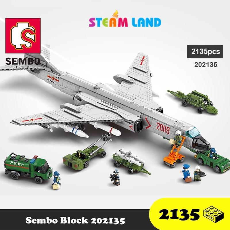 Đồ Chơi Lắp Ráp Máy Bay Ném Bom H-6K- SEMBO 202135