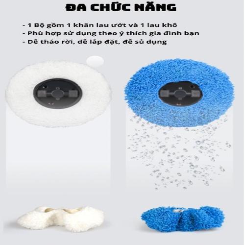 ️ FREESHIP ️ ROBOT LAU NHÀ SMART MUTE LAU ƯỚT-LAU KHÔ-PHUN SƯƠNG TẠO ĐỘ ẨM