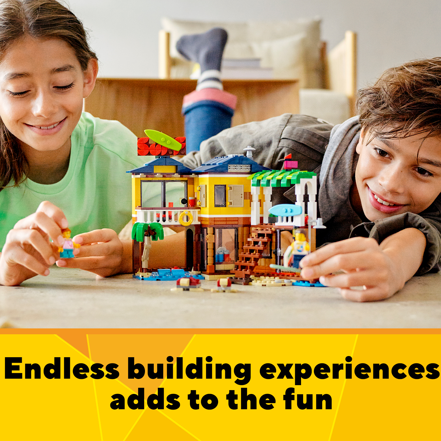 Đồ chơi LEGO Creator Nhà Lướt Sóng Bãi Biển 31118