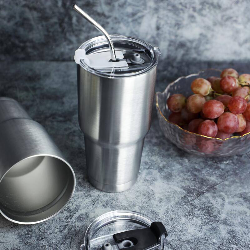Ly giữ nhiệt, cốc giữ nhiệt Thái Lan 900ml, Giữ Nóng Lạnh Được 3-4h, kèm full phụ kiện: Túi giữ nhiệt, ống hút, cọ rửa