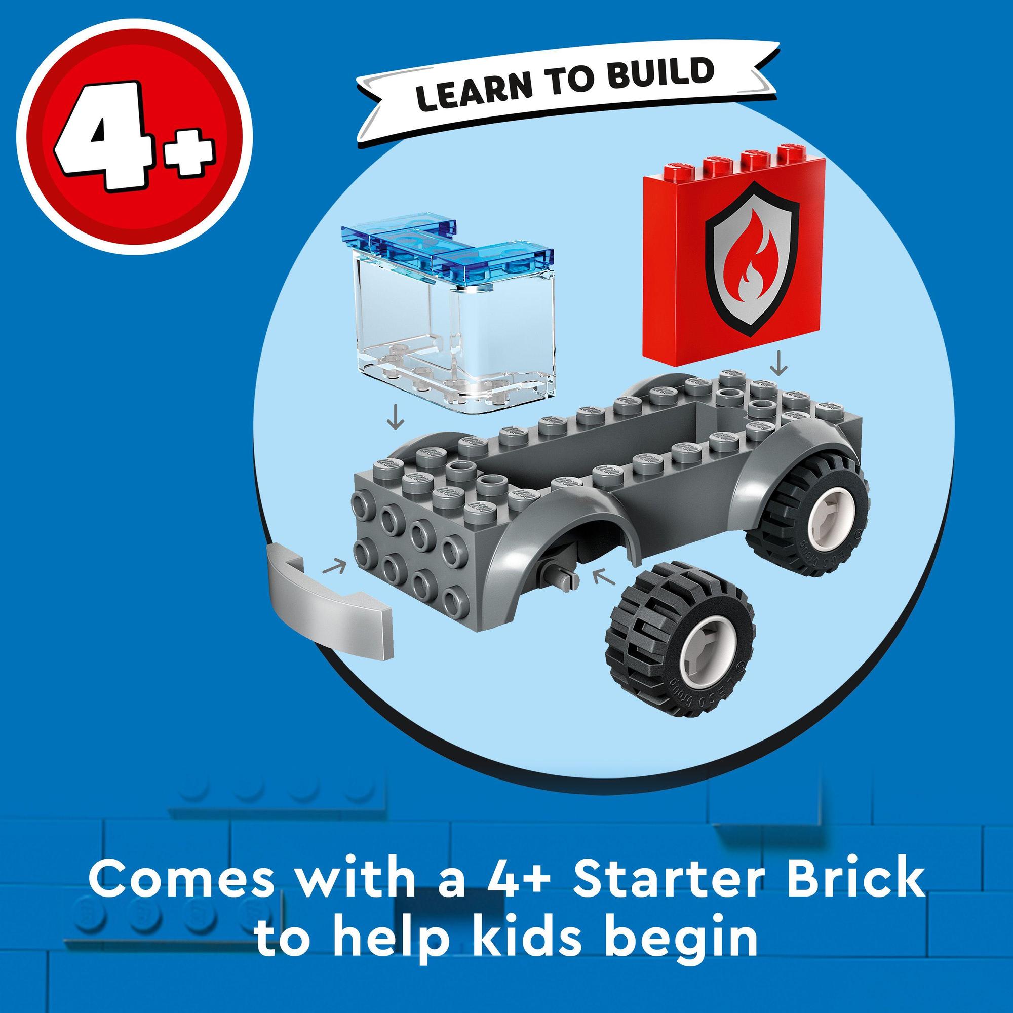 LEGO City 60375 Trạm Và Xe Cứu Hỏa