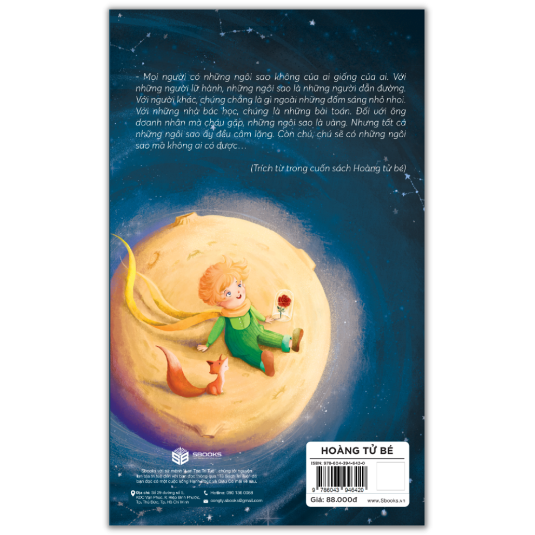 Sách - Hoàng Tử Bé - Sbooks