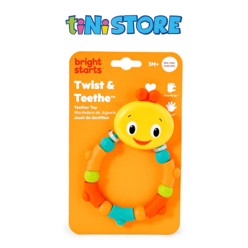 tiNiStore-Đồ chơi gặm nướu vòng hạt chú ong Bright Starts 10221