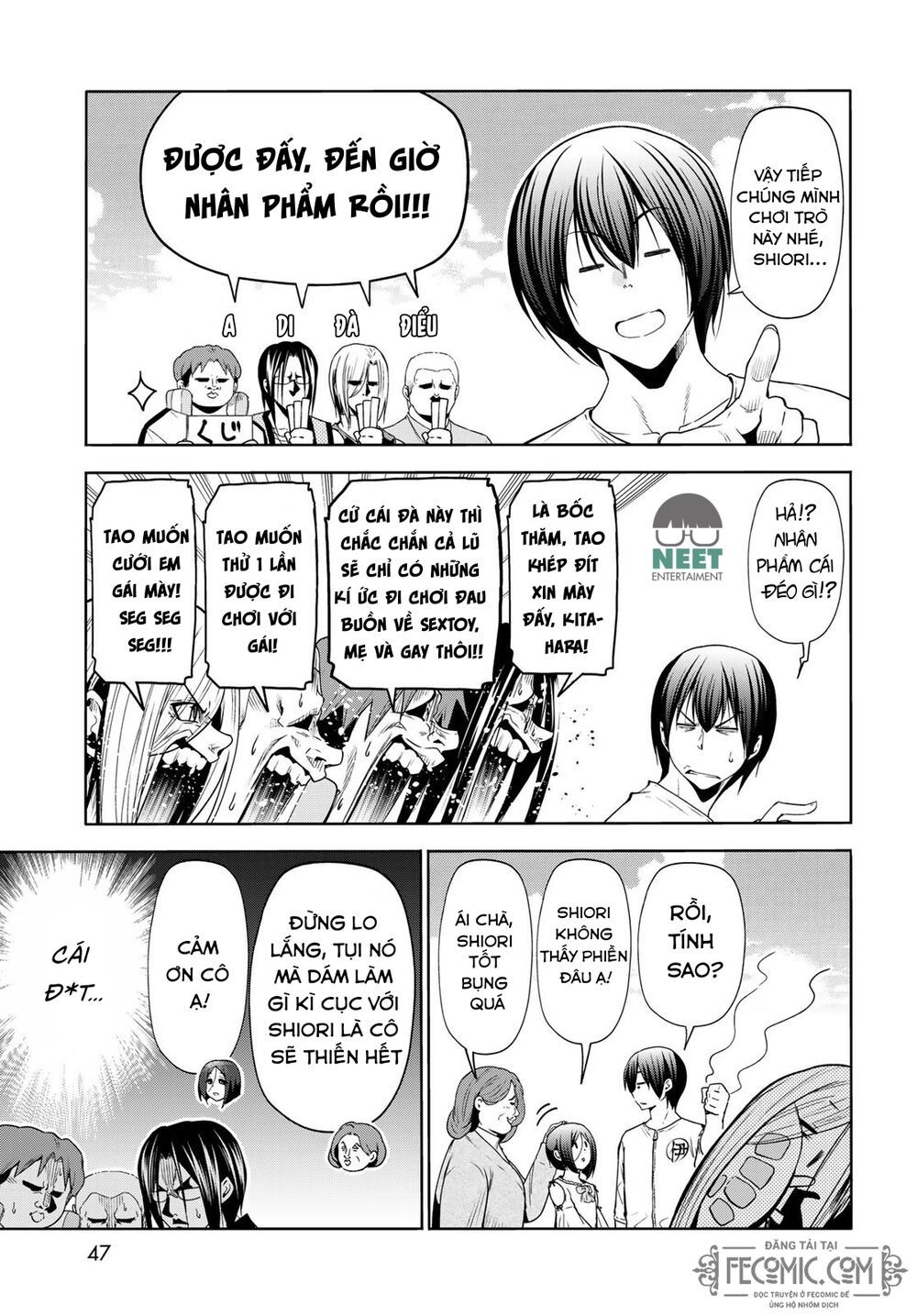 cô gái thích lặn - grand blue chapter 78 44