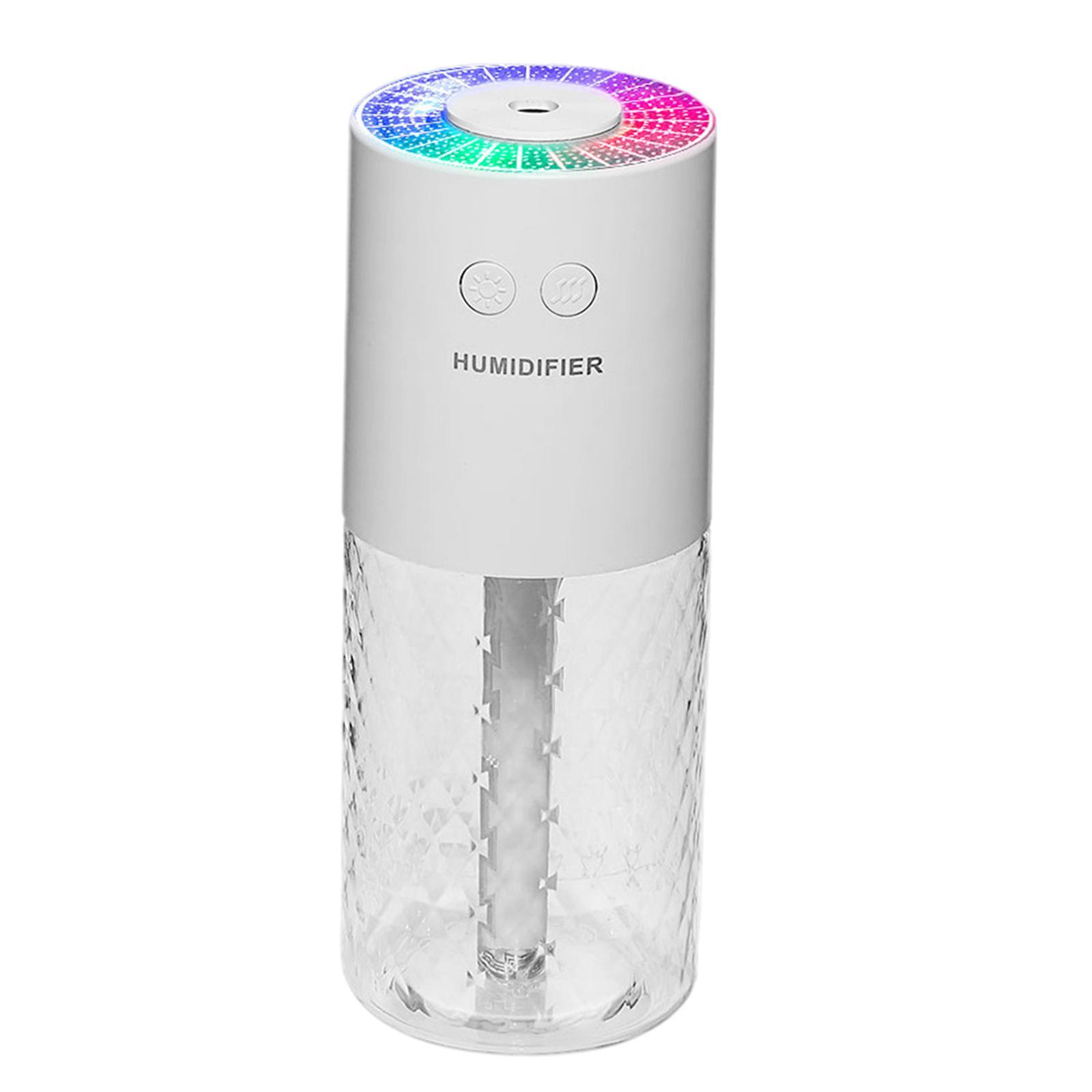 200ml Mini Humidifier Humidifier Portable for Car Office Travel White