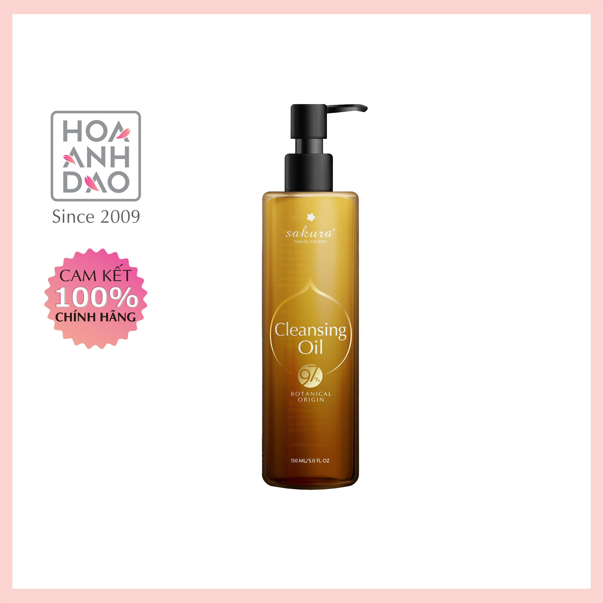 Dầu tẩy trang Sakura Cleansing Oil (150ml)