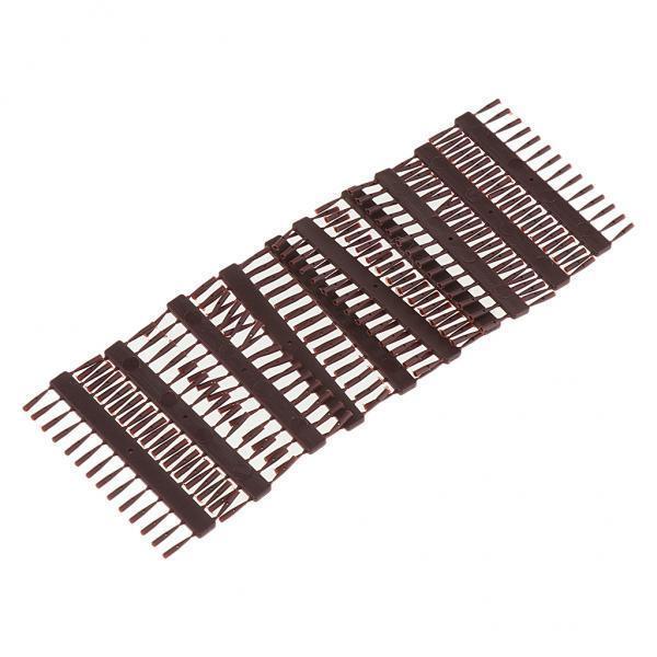 2-8pack 10 Set / 280pcs Carp Fishing Hair Rig Stops Boilie Bait Stops Length 7mm