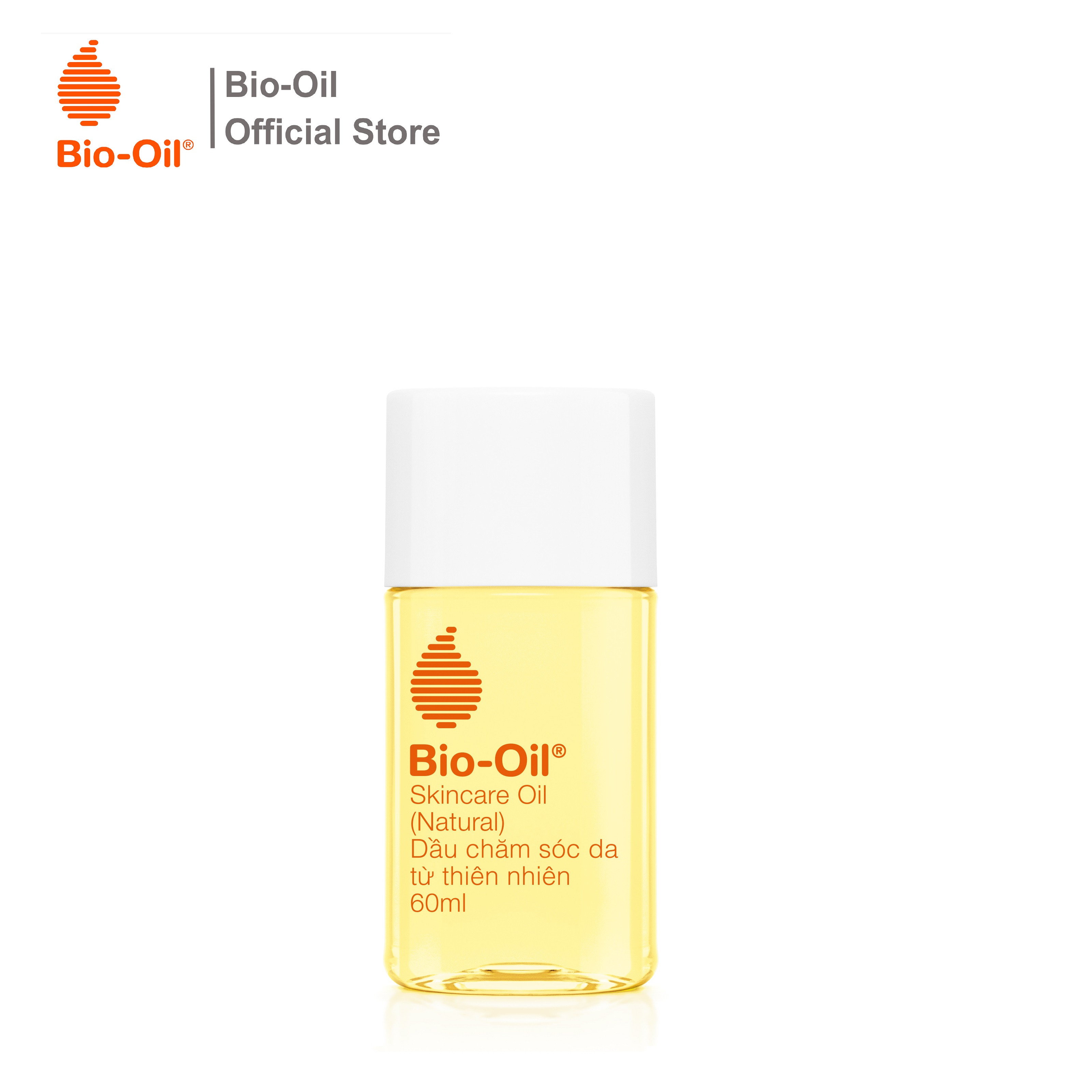 Dầu chăm sóc da từ Thiên Nhiên giúp giảm rạn dạ, mờ sẹo cho da nhạy cảm - BIO-OIL SKINCARE OIL (NATURAL) (chai 60ml)