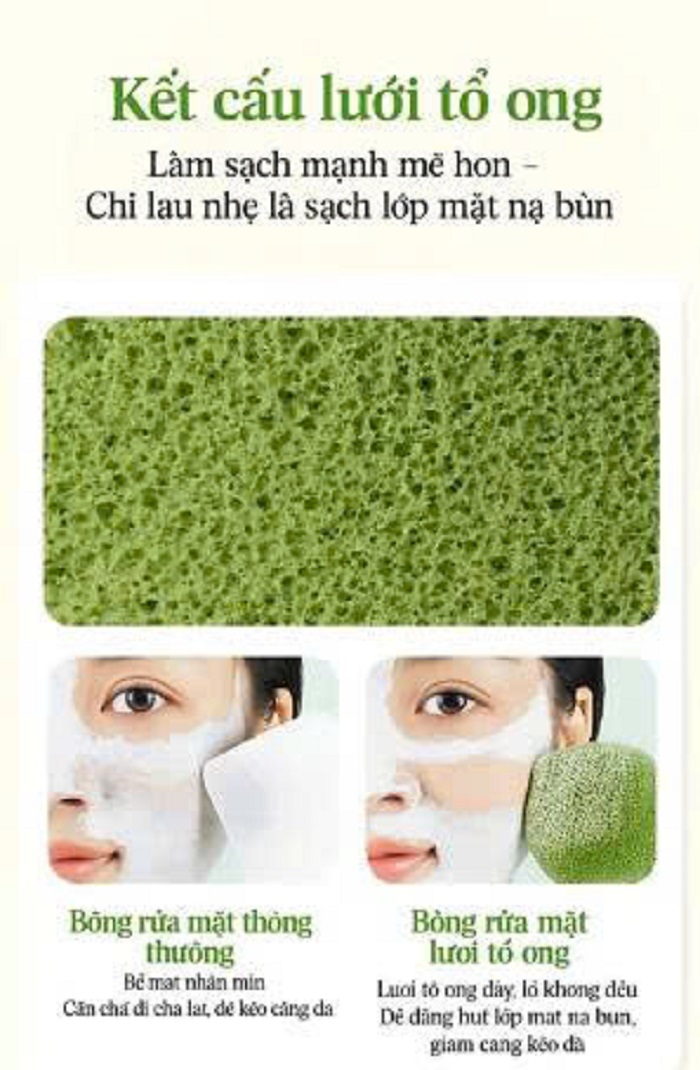 [KoSuyTu]  COMBO 3 BÔNG MÚT RỬA MẶT AMORTALS – SẠCH SÂU, MỊN DA, CỰC DỄ THƯƠNG
