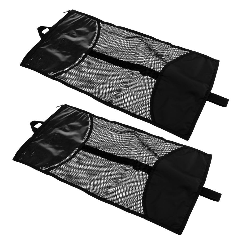 2Pc Scuba Diving Swim Snorkel Mesh Gear Equipment Holder Carry Bag