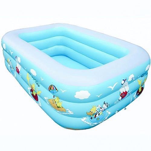 Bể Bơi Phao Kích Thước 1M5 ( 150x110xCao55Cm ) 3 Tầng Cho Bé, Hàng Loại 1 Có Đáy Chống Trượt, An Toàn Khi Sử Dụng