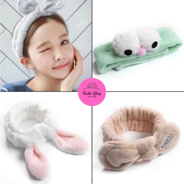 Băng Đô Rửa Mặt Tai Mèo, Bờm Turban Trang Điểm Phong Cách Hàn Quốc, Xược Tóc Nỉ Kute Cho Cô Gái Dễ Thương