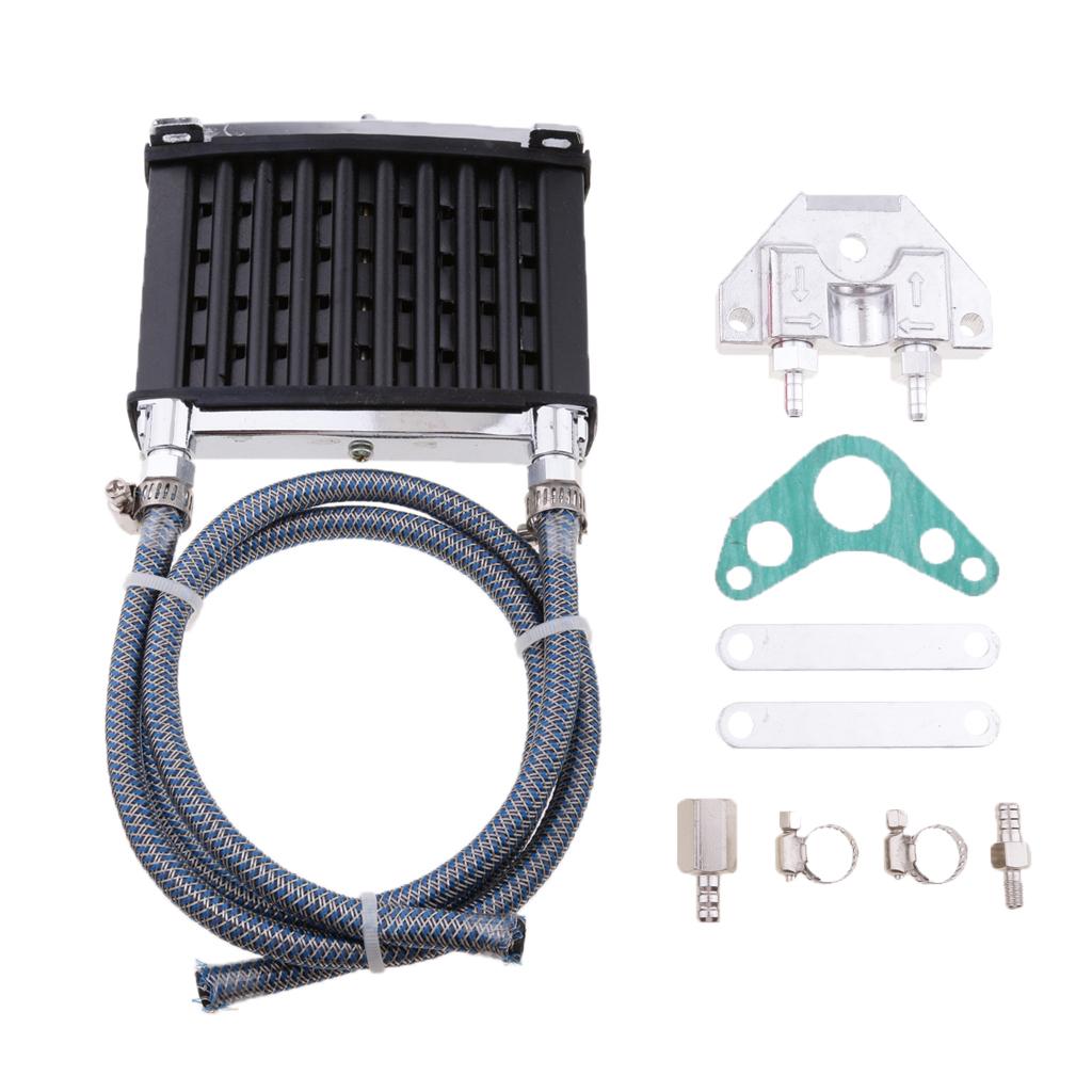 Oil Cooler Cooling Radiator For 50cc 70cc 90cc 110cc 125cc ATV Red