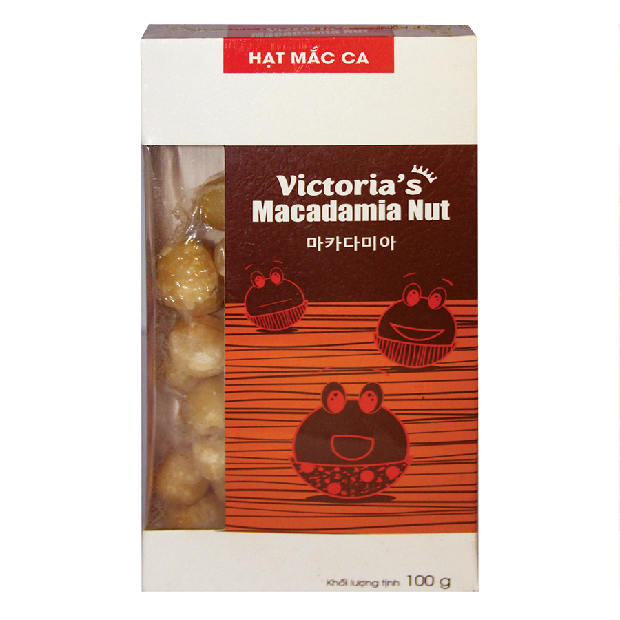 Hạt Mắc Ca Tách Vỏ Vị Muối Victoria's Macadamia Nut (100g)