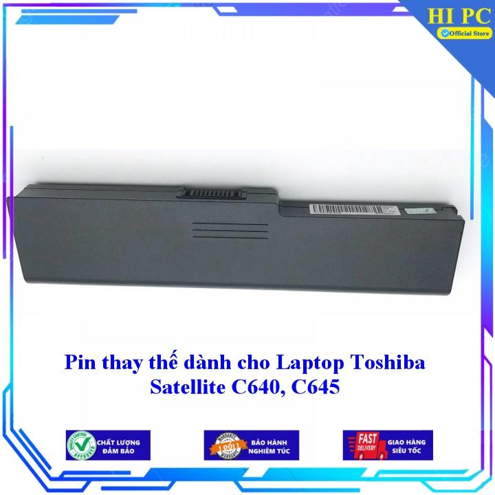 Pin thay thế dành cho Laptop Toshiba Satellite C640 C645 - Hàng Nhập Khẩu