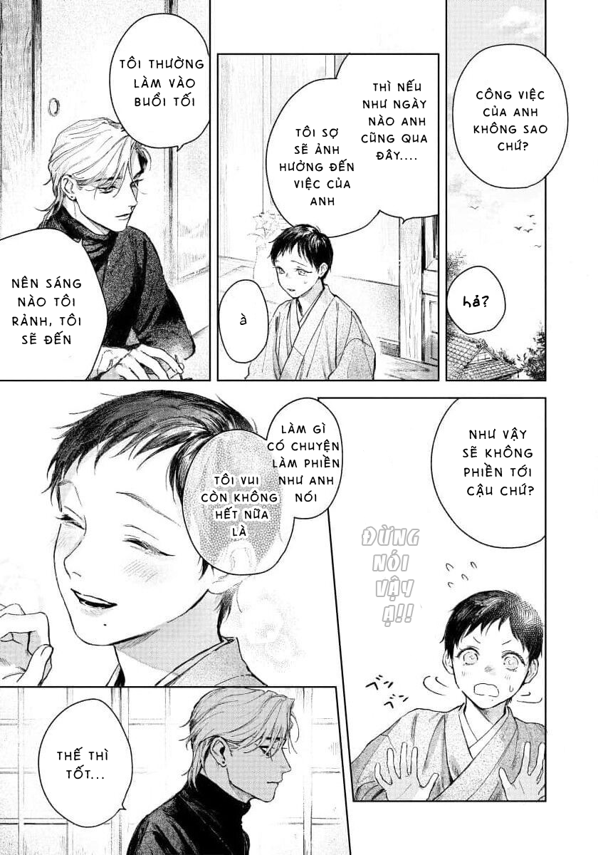 chạm lấy màn đen của người chapter 3 5