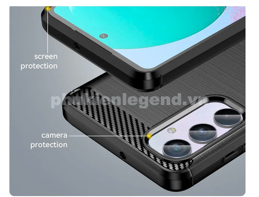 Ốp lưng chống sốc vân kim loại cho Samsung Galaxy M54 hiệu Likgus  - hàng nhập khẩu