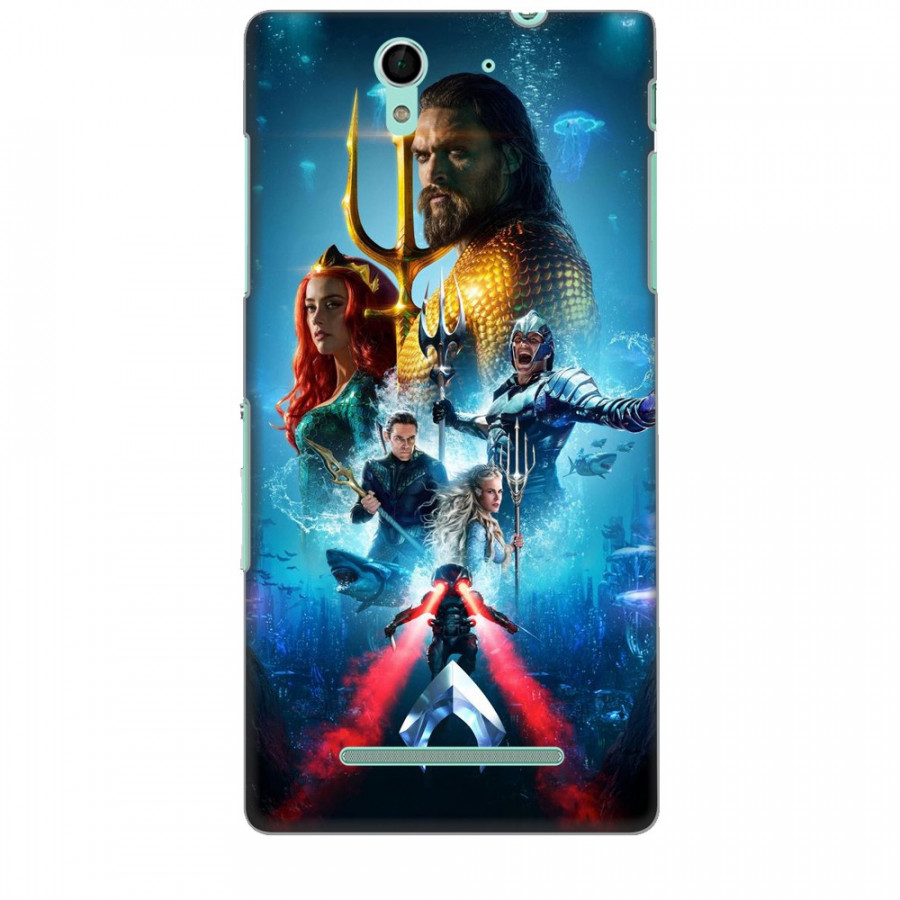 Ốp lưng dành cho điện thoại SONY C3 AQUAMAN Mẫu 1