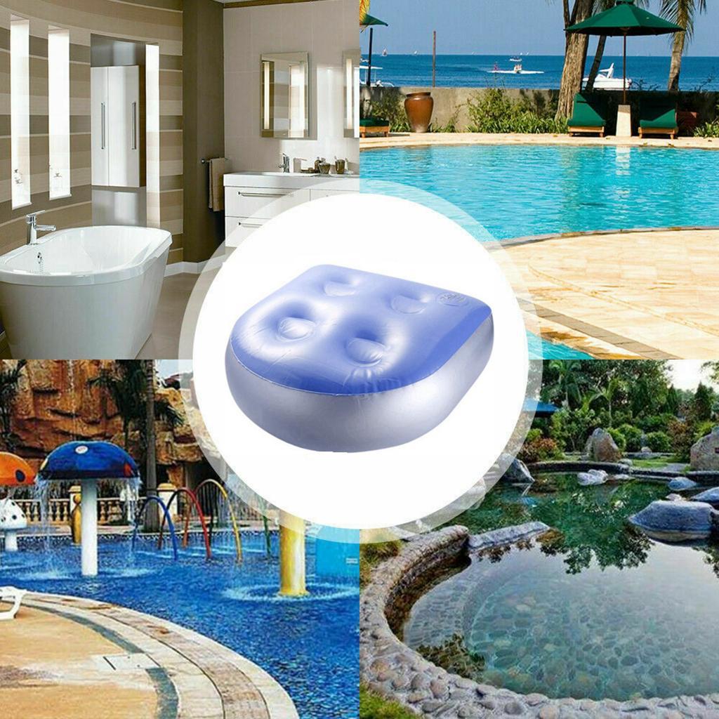 2pcs Suction Up Spa Hot Tub Pad Inflatable W/ 2 Ear Wax Remover