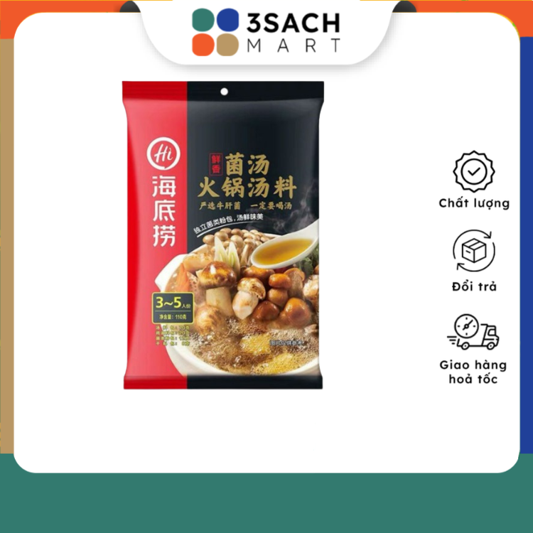 Cốt Lẩu Nấm Haidilao