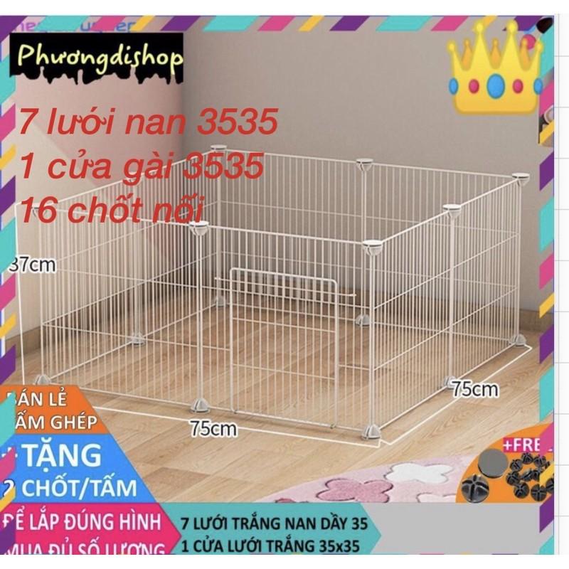 SỈ Tấm ghép chuồng quây cho thú cưng chó mèo (BÁN LẺ theo tấm) - chất lượng bền đẹp zz01-42