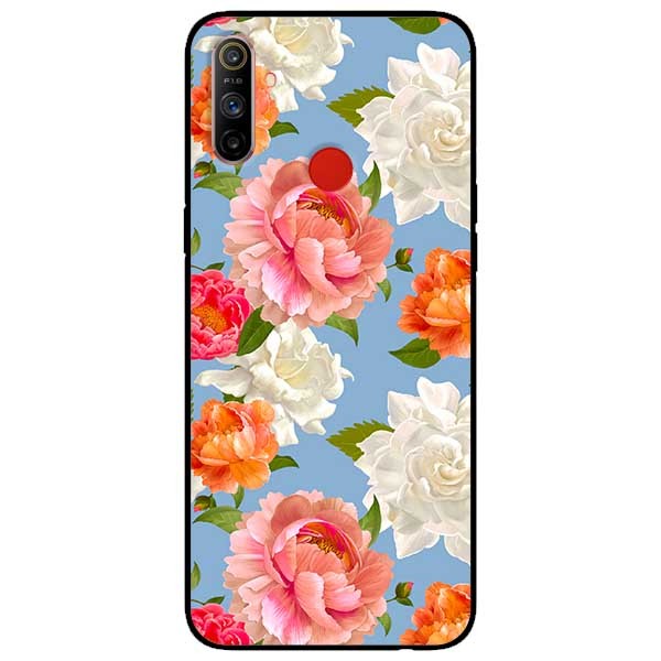 Ốp lưng dành cho Realme C3 mẫu Hoa Đa Sắc