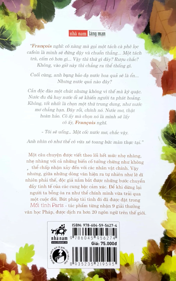 Sách Mối Tình Paris (Tái Bản)