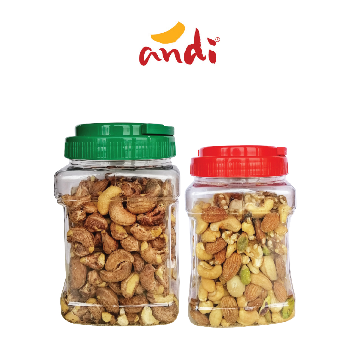 Combo Hạt Điều Vỏ Lụa 400g - Hạt Quý Phi 227g