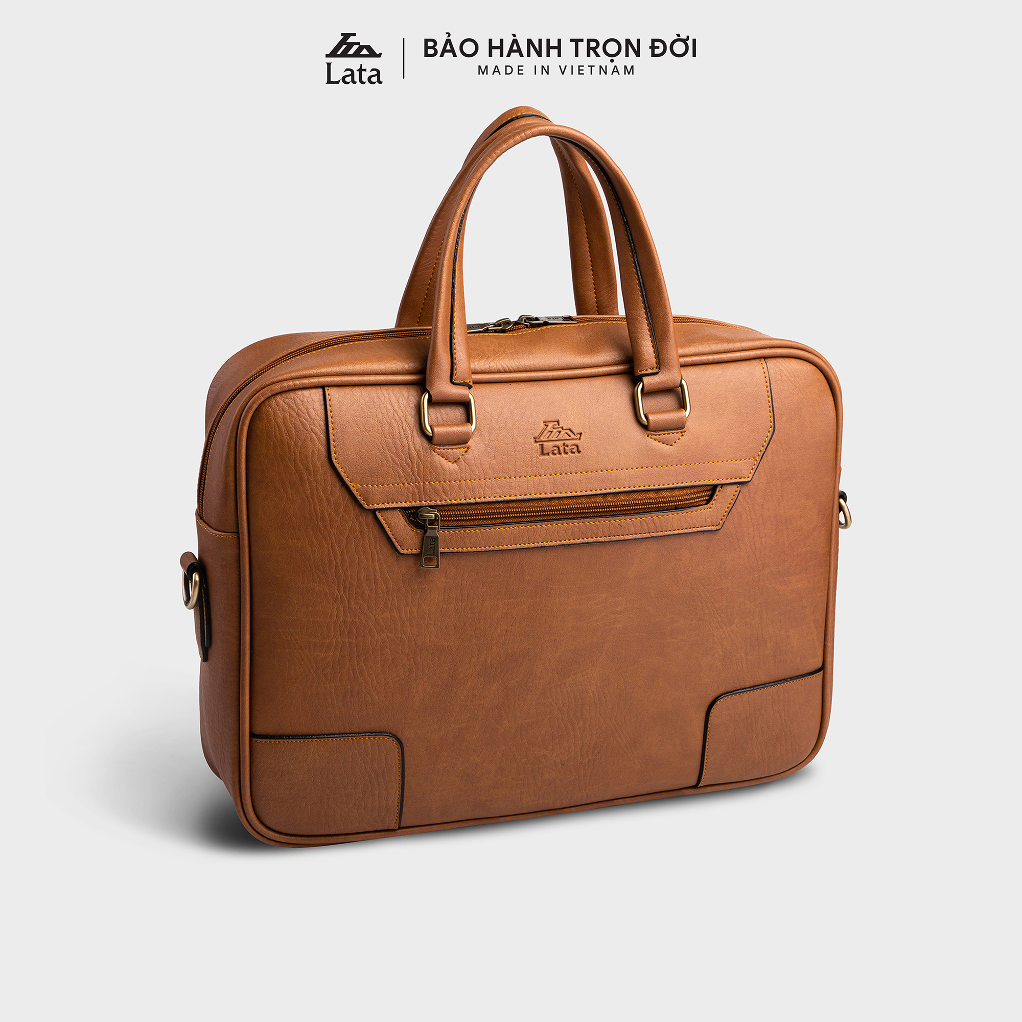 Cặp Công Sở Lata ( Thời trang nam basic - Cặp da CA30 )