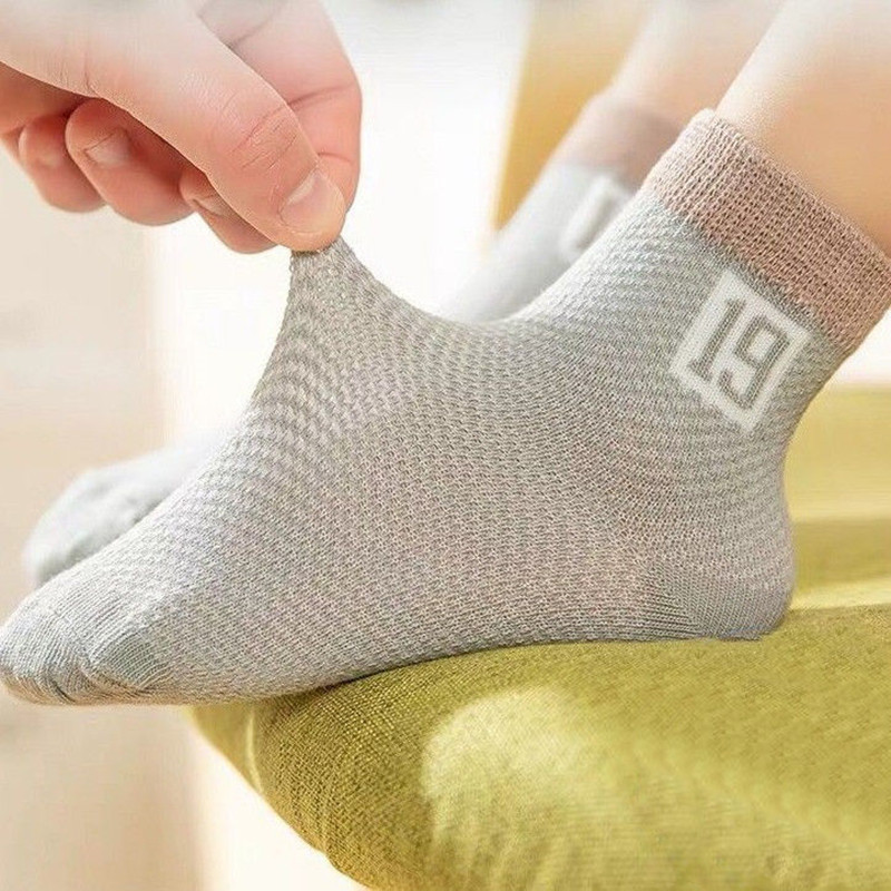 Sét 5 đôi tất cho bé gái bé trai dày dặn giữ ấm chân mùa thu đông