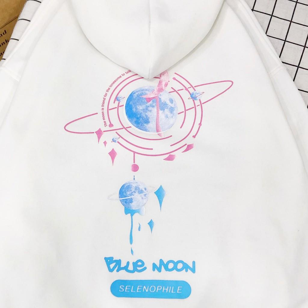 Áo Hoodie Nỉ - Áo Khoác Nỉ Nam Nữ Unisex Nỉ SHININGMOON 2 Màu Cực Hot